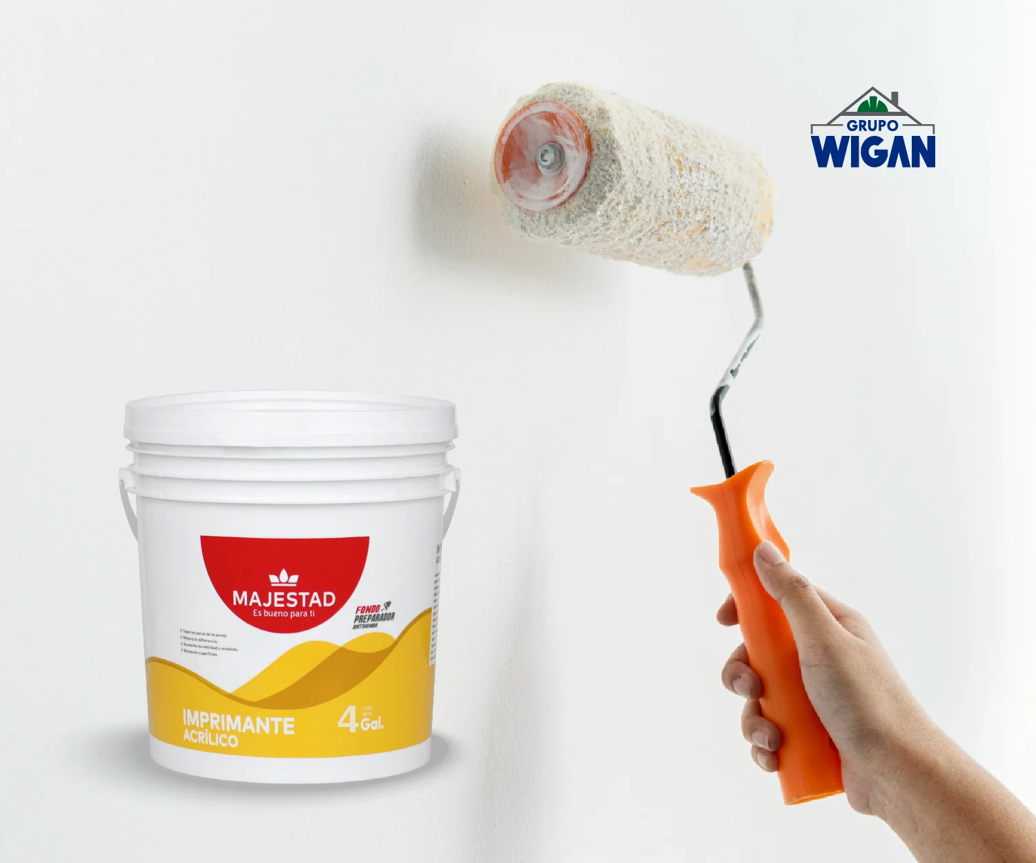 Imprimante Acrílico Majestad 4gl Uso