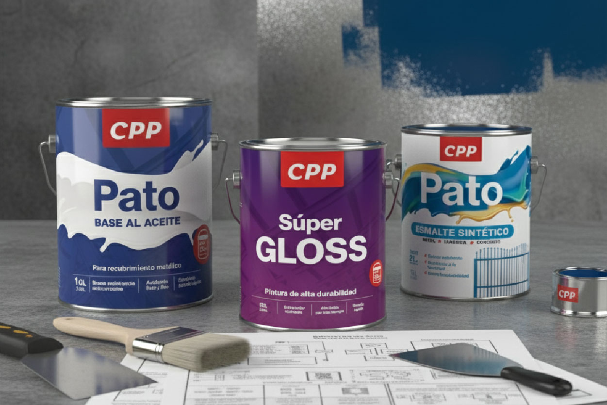 Fichas técnicas de esmalte sintético, gloss y pinturas base solvente CPP - Grupo Wigan.