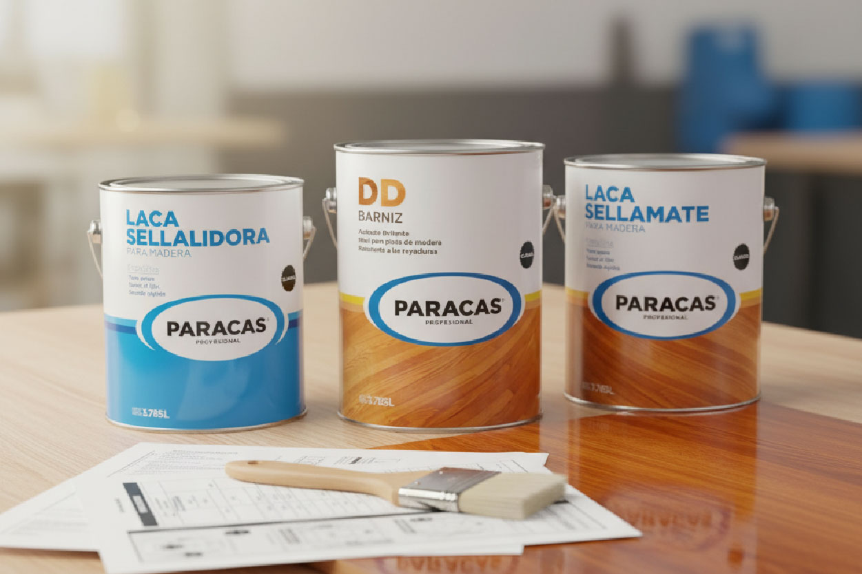 Fichas técnicas de lacas y barnices para madera con acabados brillantes - Grupo Wigan