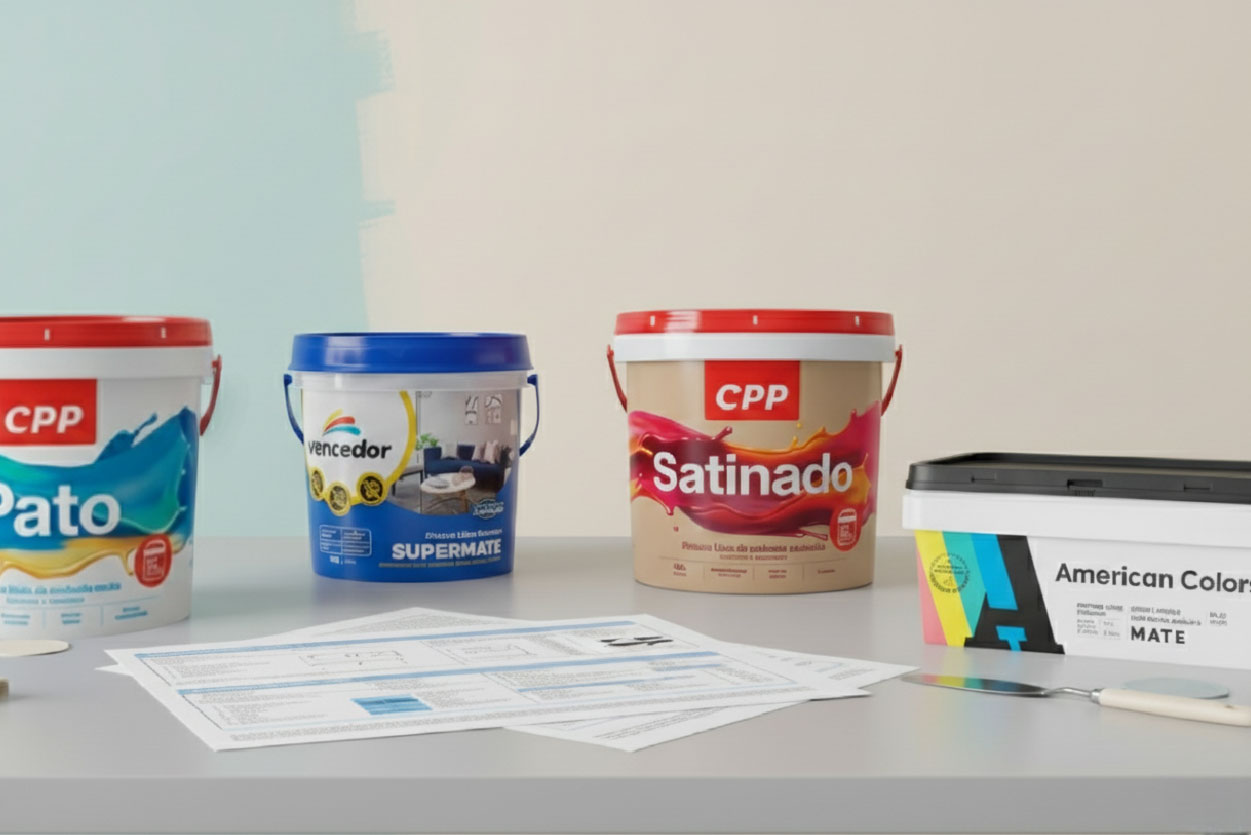 Fichas técnicas de pintura látex interior y exterior CPP y Majestad - Grupo Wigan