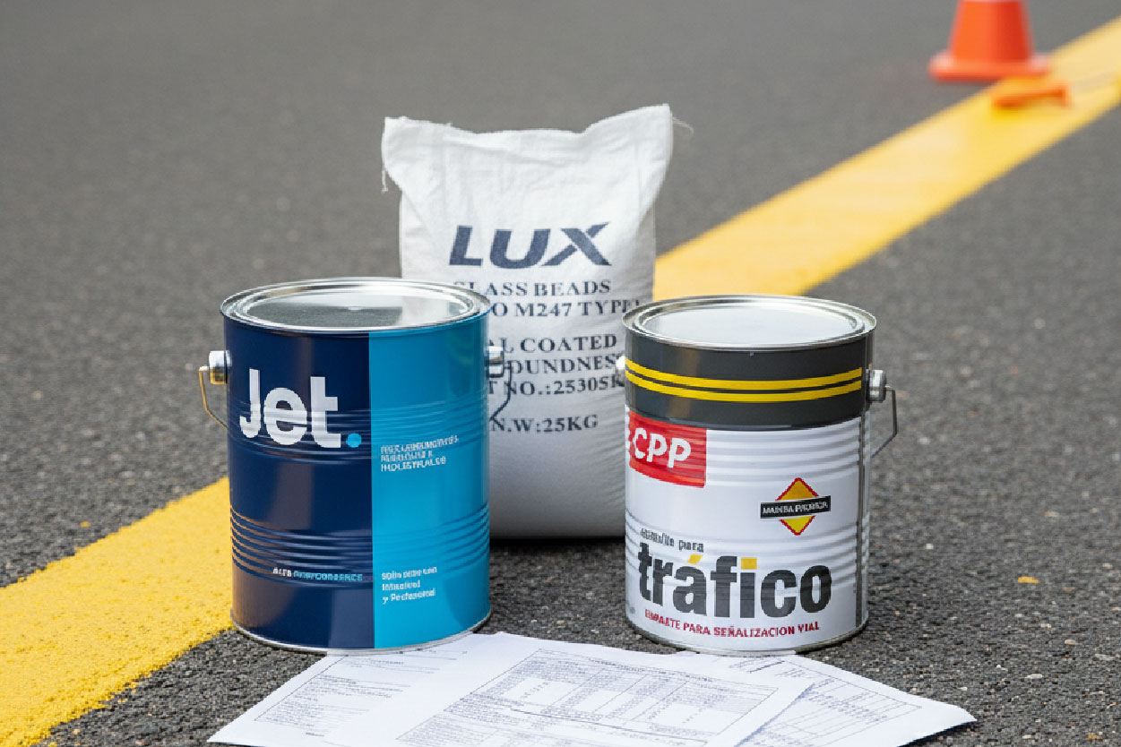 Fichas técnicas de pintura de tráfico y señalización vial de alta resistencia - Grupo Wigan