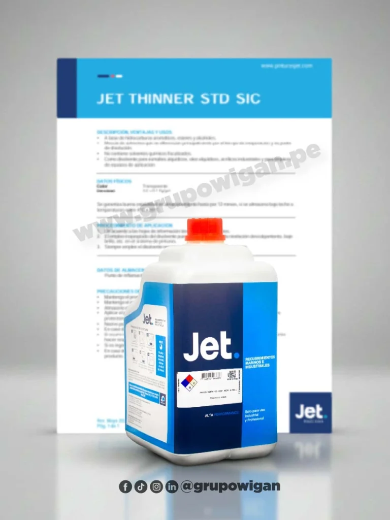Jet Thinner STD SIC para dilución y limpieza en sistemas industriales