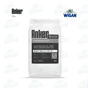 Saco de microesferas de vidrio AASHTO M247 Tipo II Adherencia para señalización vial